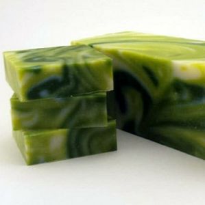 WHITE TEA MINT Premium Handmade Natural Body Bar Soap, 5 oz (3 pack)